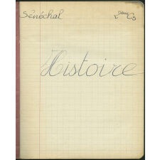 Cahier d'histoire