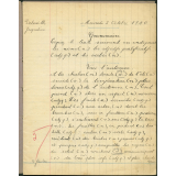 Cahier journalier