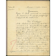 Cahier journalier