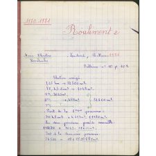 Cahier de 