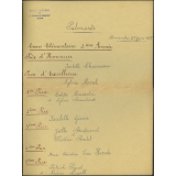 Palmarès de l'année scolaire 1965-1966 - Distribution des Prix - 26 juin 1966