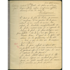 Cahier journalier