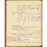 Cahier journalier