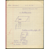 Cahier du jour