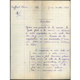 Certificat d'études 1957. Canton de Damville. Rédaction