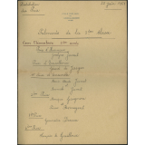 Palmarès de la 3e classe - Distribution des Prix - 25 juin 1961
