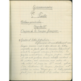 Cahier de 