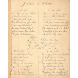 Cahier de chants