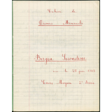 Cahier de devoirs mensuels