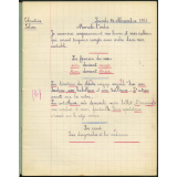 Cahier du jour