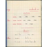 Cahier journalier