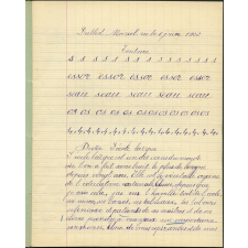 Cahier journalier - Année scolaire 1931-1932