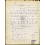 Cahier de devoirs du jour