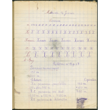 Cahier de devoirs du jour