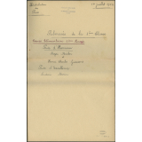 Palmarès de la 3e classe - Distribution des Prix - 1er juillet 1962