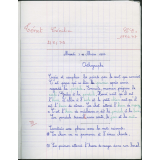 Cahier journalier