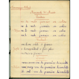 Cahier journalier
