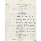 BEPC 1958. Collège de Damville. Anglais
