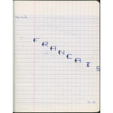 Cahier de 