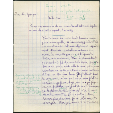 Cahier de rédaction