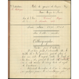 Cahier spécial de devoirs mensuels