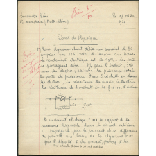 Devoir de Physique