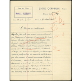 Version latine - Lycée Corneille, Rouen, classe de 3ième A