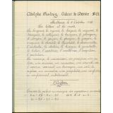 Cahier de Devoirs