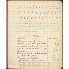 Cahier journalier