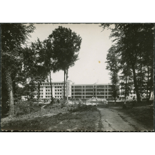 Sanatorium interdépartemental, Saint-Gobain : Galeries de cure vues du parc
