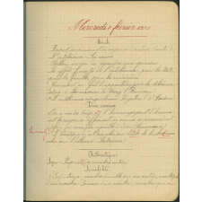 Cahier journalier