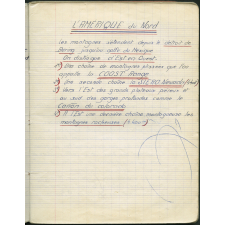 Cahier de Géographie