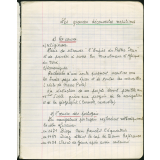 Cahier d'histoire