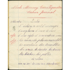 Cahier journal
