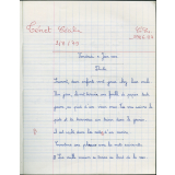 Cahier journalier