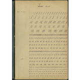 Cahier d'écriture