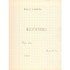 Récitations