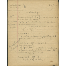 mathématiques