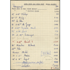 La Madeleine-de-Nonancourt - Prix 1957 - Dons pour les prix