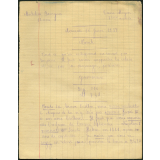 Cahier journalier