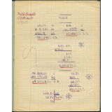 Cahier d'essais