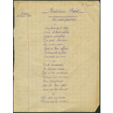 Cahier de chants et récitations