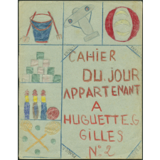 Cahier du jour appartenant à Huguettes Gilles n°2