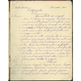 Cahier du jour 
