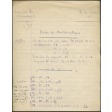 mathématiques