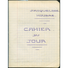 Cahier du jour