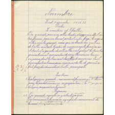 Cahier journalier