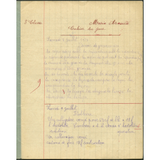 Cahier du jour