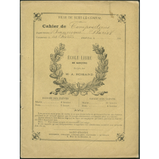 Cahier de compositions
