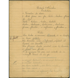 Cahier journalier